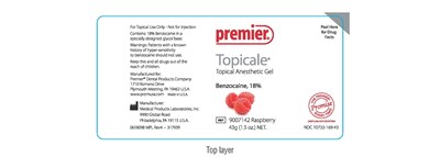 topicale gel raspberry.jpg pump label - topicale gel raspberry
